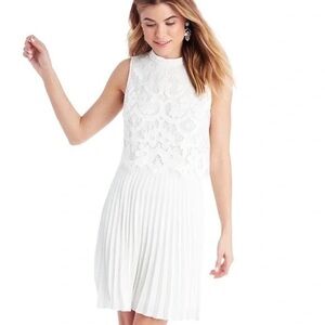 CeCe White Lace Mini Dress